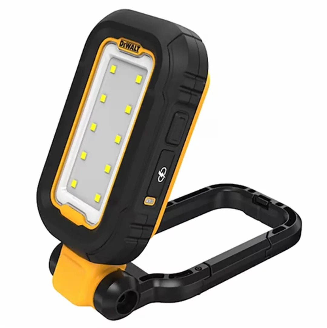 DeWalt DCL182 Werklamp USB-C - Zwart/Geel