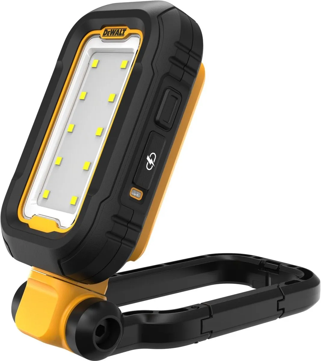 DeWalt DCL182 Werklamp USB-C - Zwart/Geel
