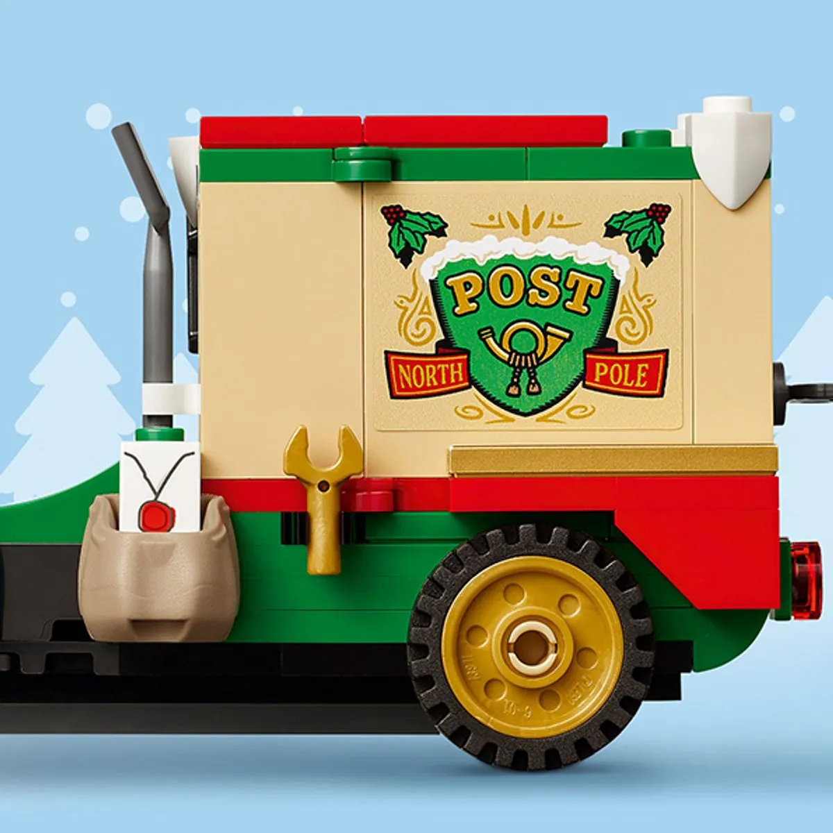 LEGO Bezorgtruck Kerstman - 224 Stukken - 1 Minifiguur - afbeelding 6 van 6