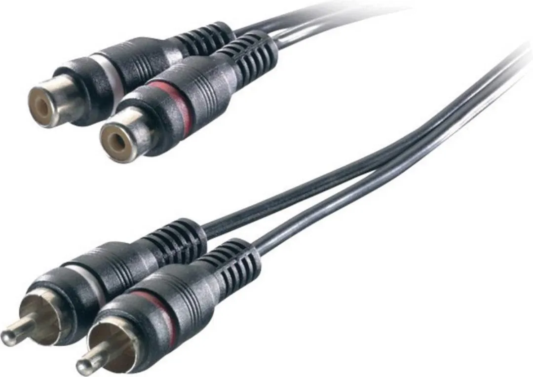 SpeaKa Professional SP-1300380 Cinch Verlengkabel
