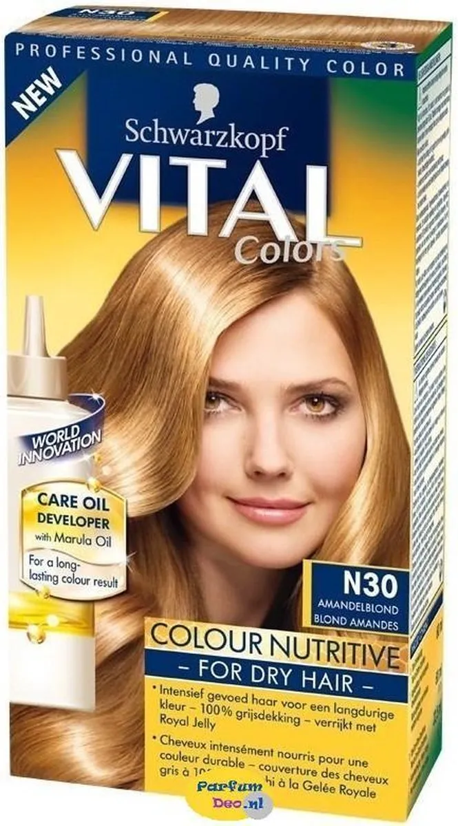 Schwarzkopf Vital Color RJ N30 Amandelblond Permanent 145ml