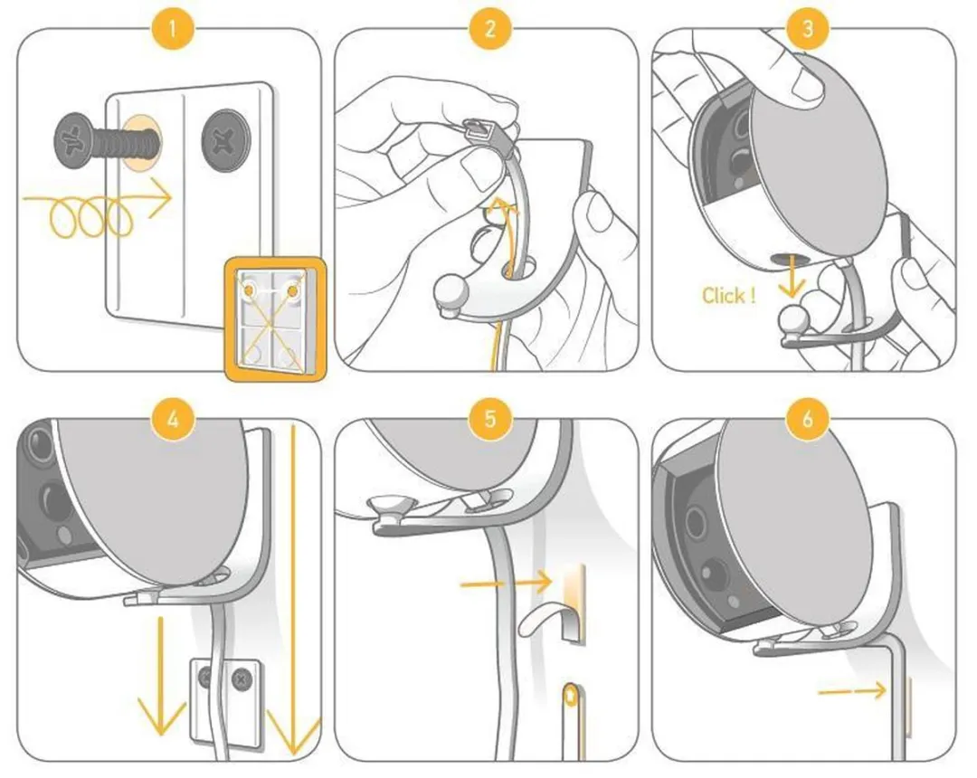 Somfy Protect Muurbeugel