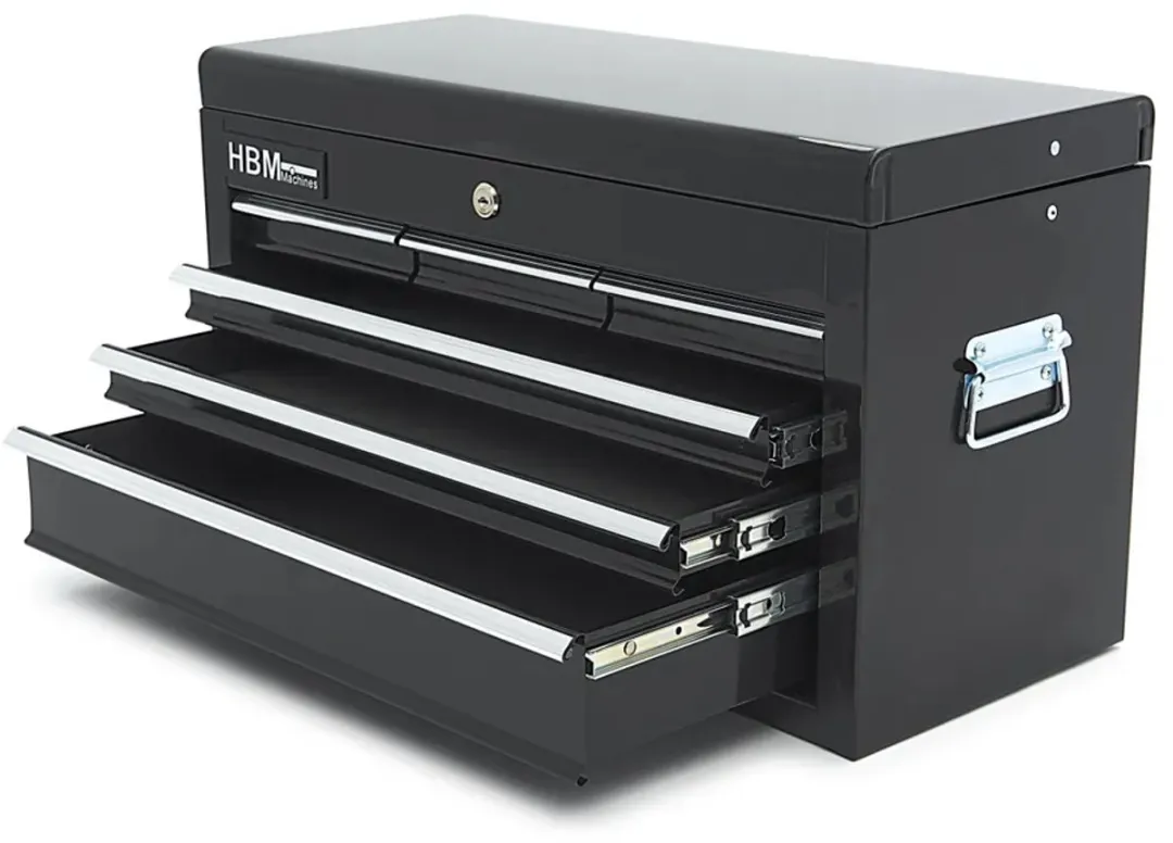 HBM 12 Laden Opzetkast - Zwart
