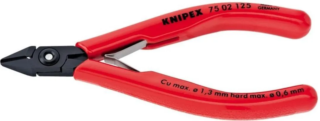 Knipex 75 12 125 Elektronica Diagonaalschaar 125mm - afbeelding 3 van 5