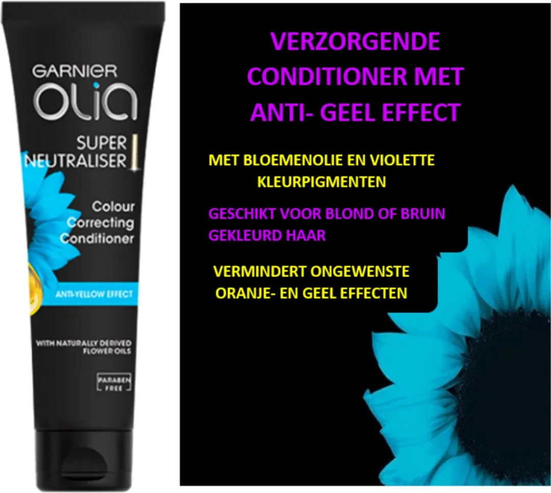 Garnier Olia Super Neutraliser Haar Masker 6x150ml - Parabeenvrij