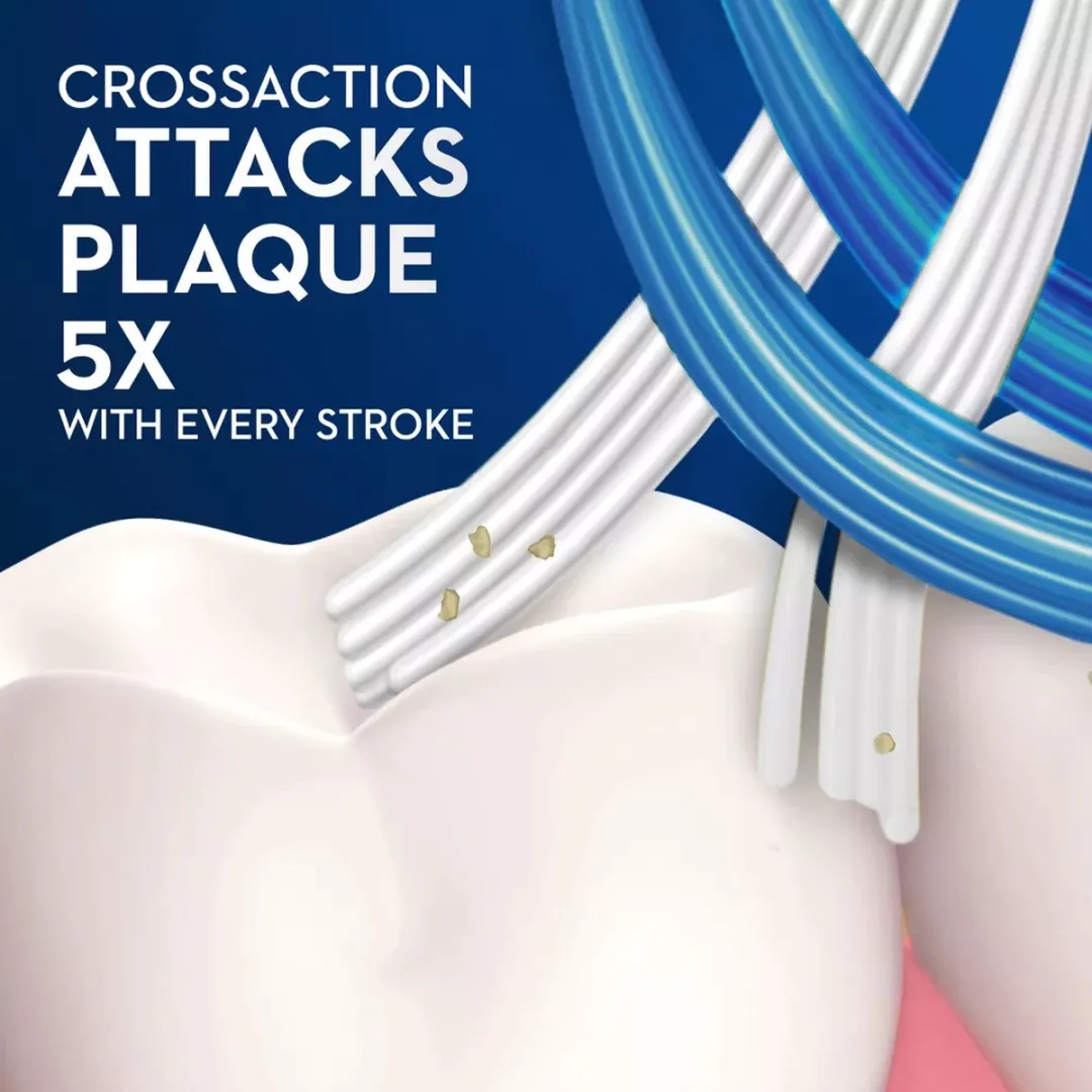 Oral-B CrossAction All In One Zachte Tandenborstels - 6 Stuks