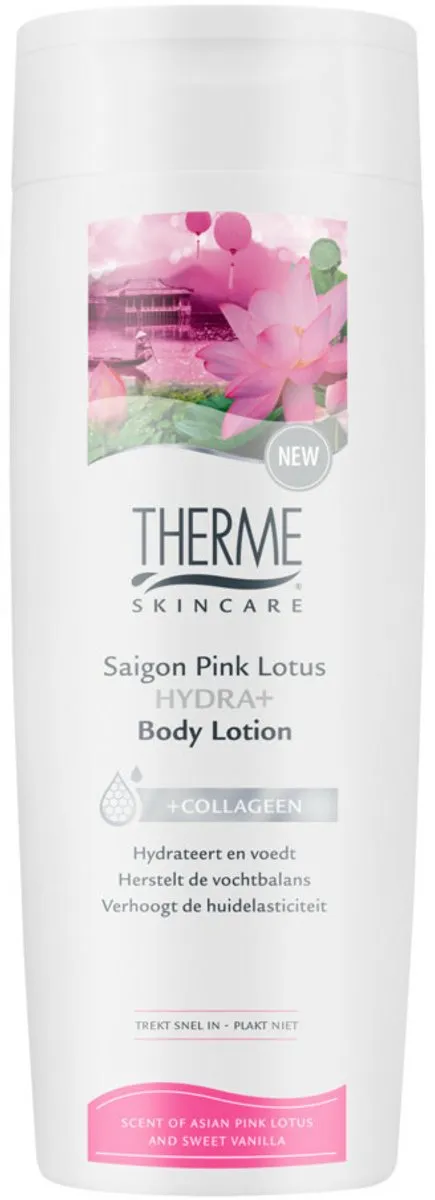 Therme Saigon Pink Lotus Hydra+ Bodylotion - 3x250ml
