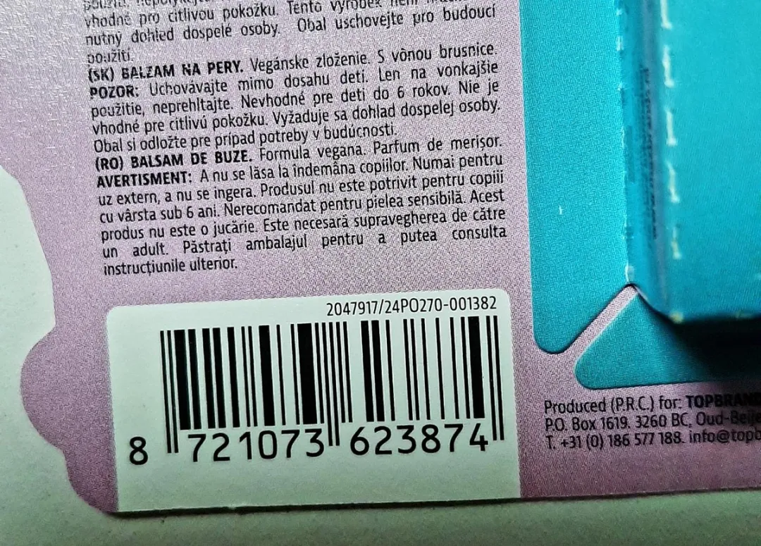 Disney Lady Vagebond Lipbalsem Cranberry - 4.3g