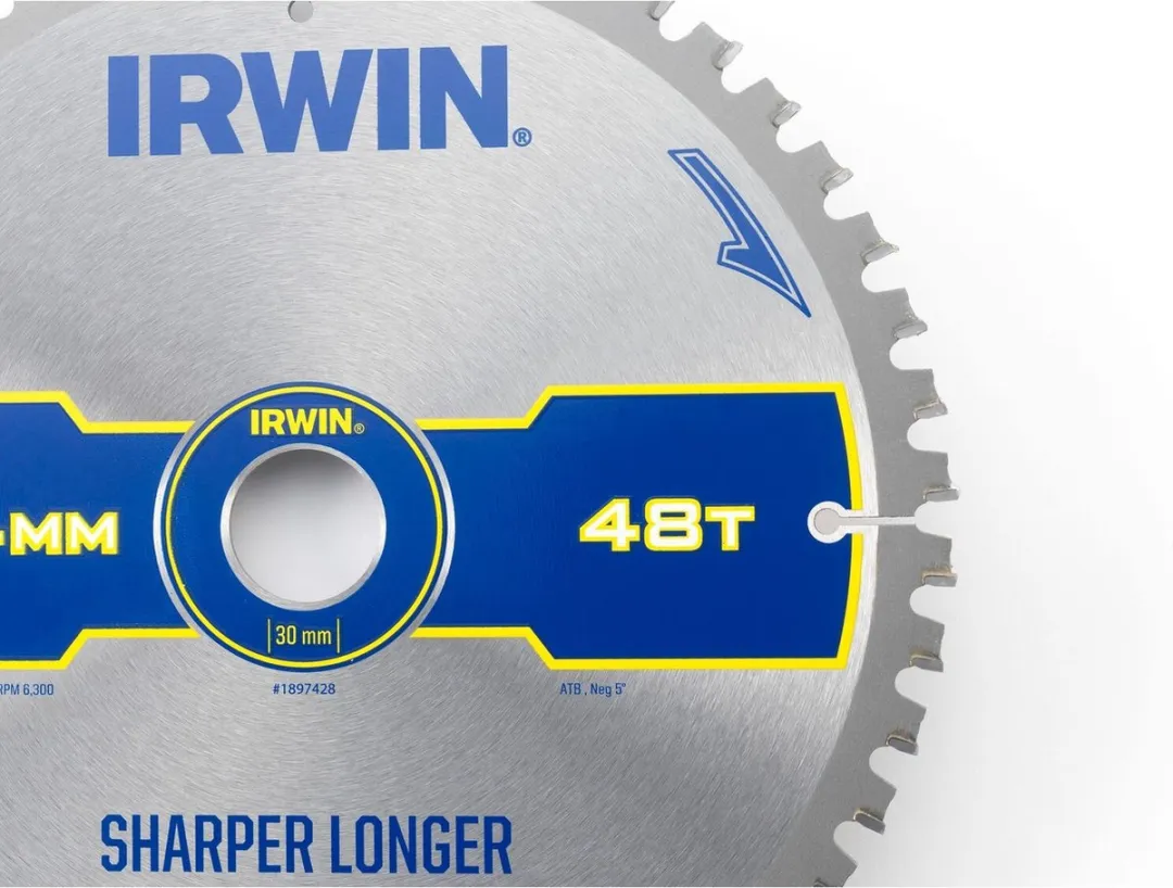 Irwin Construction 1897428 Cirkelzaagblad - Ø254mm 48T