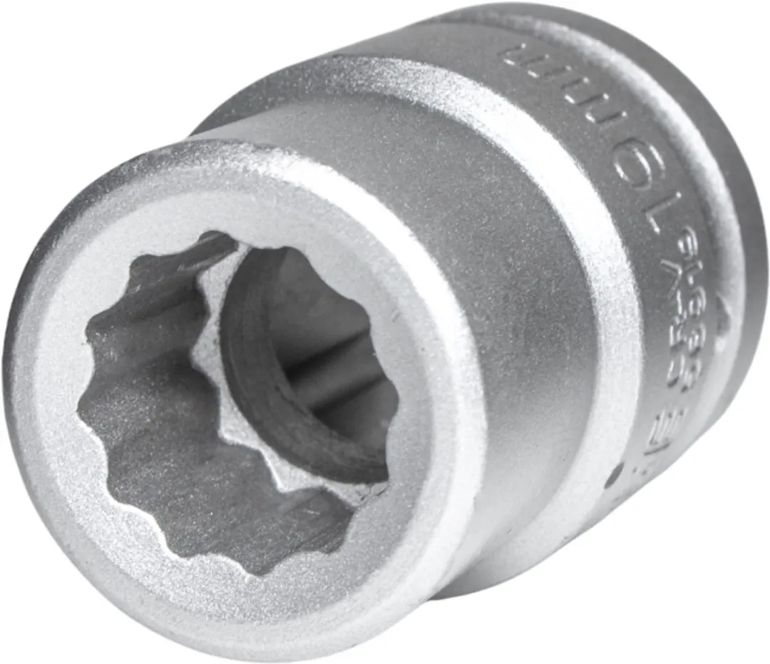 Forsage F-56919 Dopsleuteldop 3/4" 19mm 12-Kant CrV Staal