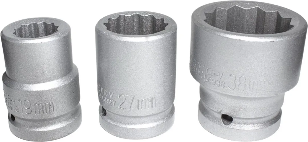 Forsage F-56919 Dopsleuteldop 3/4" 19mm 12-Kant CrV Staal