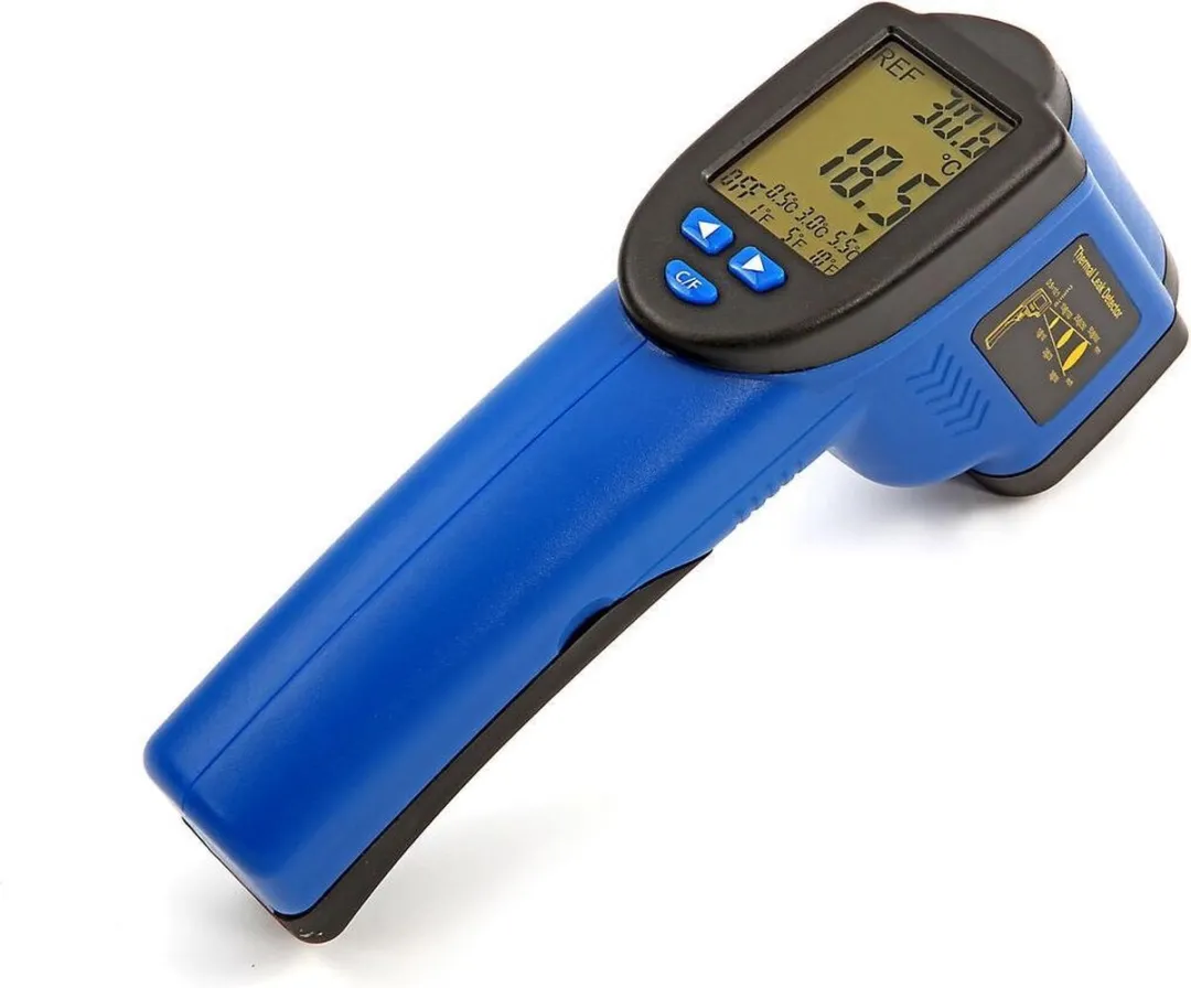 HBM Digitale Infrarood Temperatuurmeter - Lekkagevinder Blauw