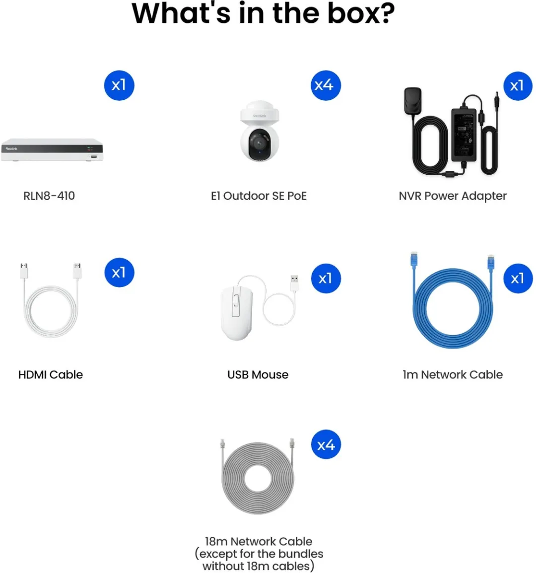 Reolink RLK8-800PT4 Beveiligingscamera Systeem 4K - 8 Kanalen - 2TB HDD