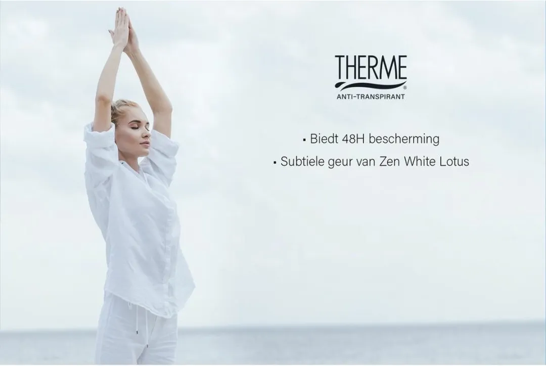 Therme Extra Dry Zen White Lotus Anti-Transpirant Spray - 225ml (3x75ml)
