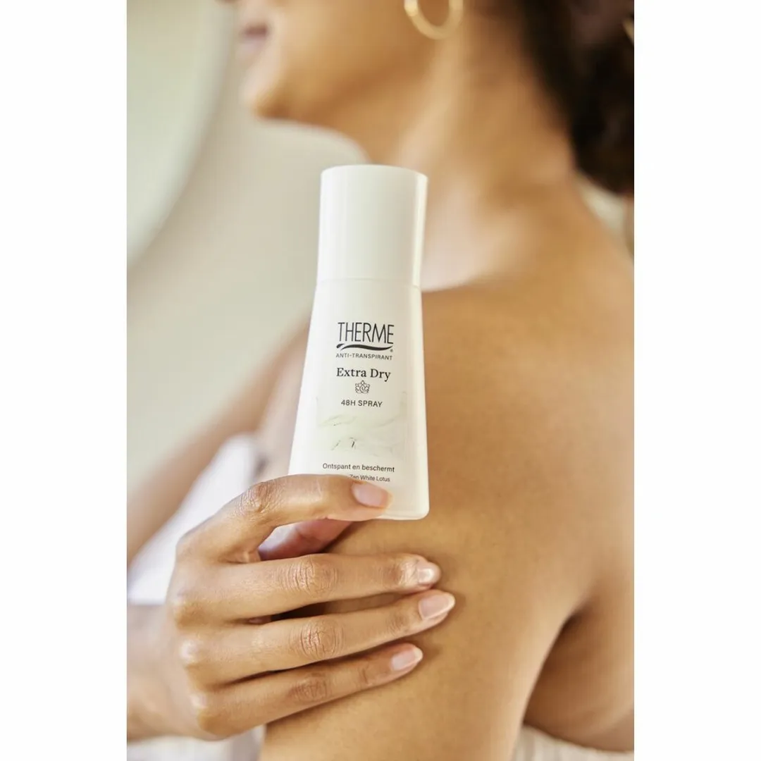 Therme Extra Dry Zen White Lotus Anti-Transpirant Spray - 225ml (3x75ml)