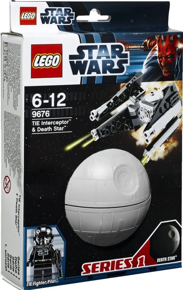 LEGO Star Wars TIE Interceptor & Death Star 9676