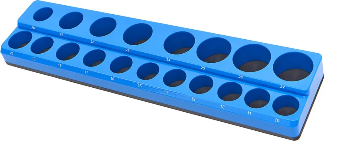 HBM Magnetische Doppenhouder 1/2" M19 - Blauw