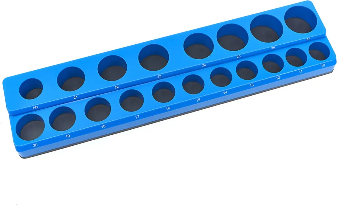 HBM Magnetische Doppenhouder 1/2" M19 - Blauw