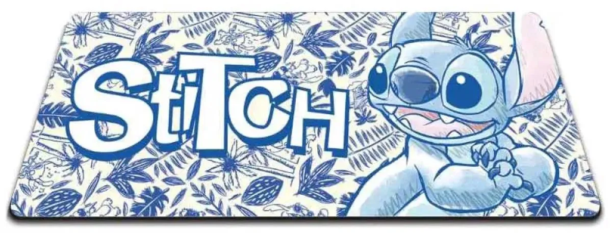 Disney Stitch Muismat XL - Wit/Blauw