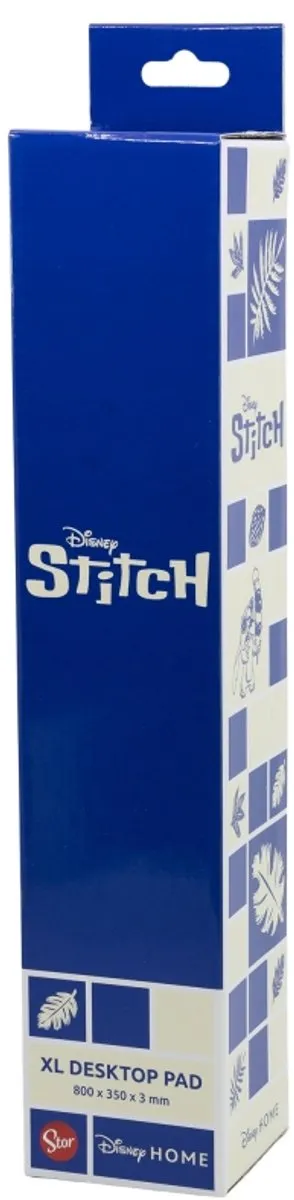 Disney Stitch Muismat XL - Wit/Blauw
