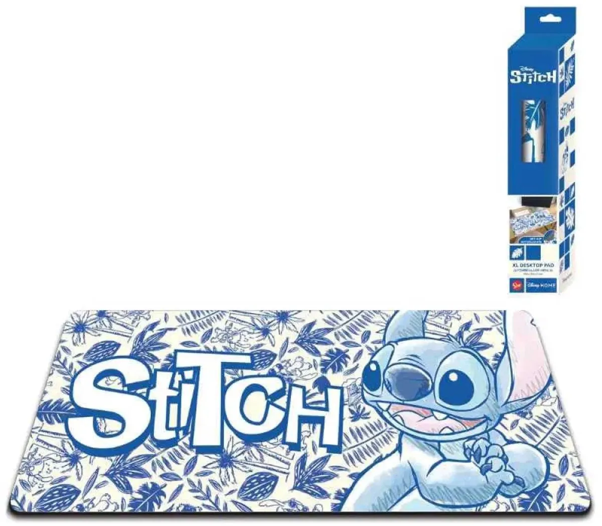 Disney Stitch Muismat XL - Wit/Blauw
