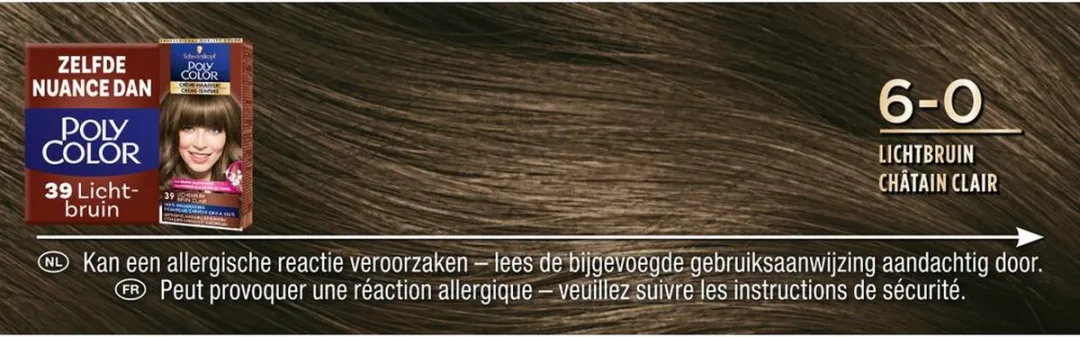 Poly Palette Vital Care 6-0 Lichtbruin Haarkleuring 80ml