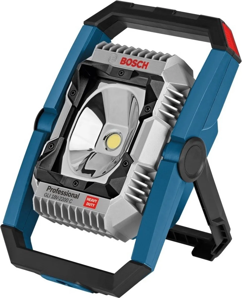 Bosch Professional GLI 18V-2200C Accu-lamp - 2200K - Zwart
