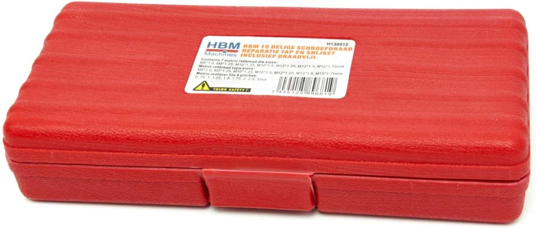HBM 15-delige Schroefdraad Reparatieset - Metrisch