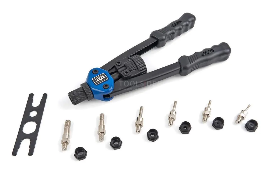 HBM 104-delige Blindklinktangset - Professionele set