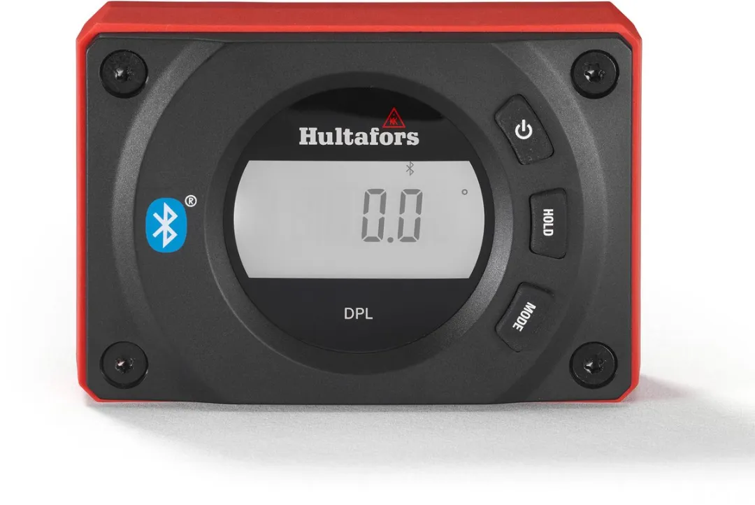 Hultafors DPL Zakwaterpas 80mm - Bluetooth - Rood/Zwart