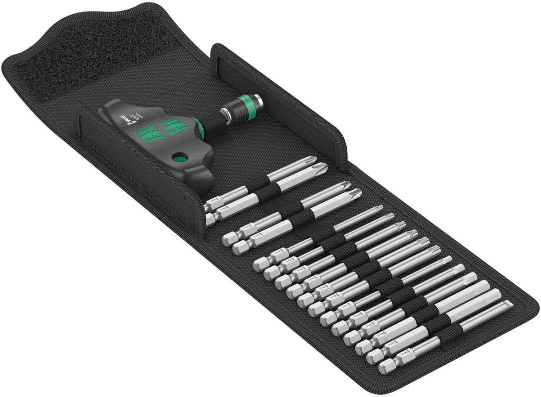 Wera Kompakt 400 05057470001 Bitset 15-delig - 1/4" Hold-functie
