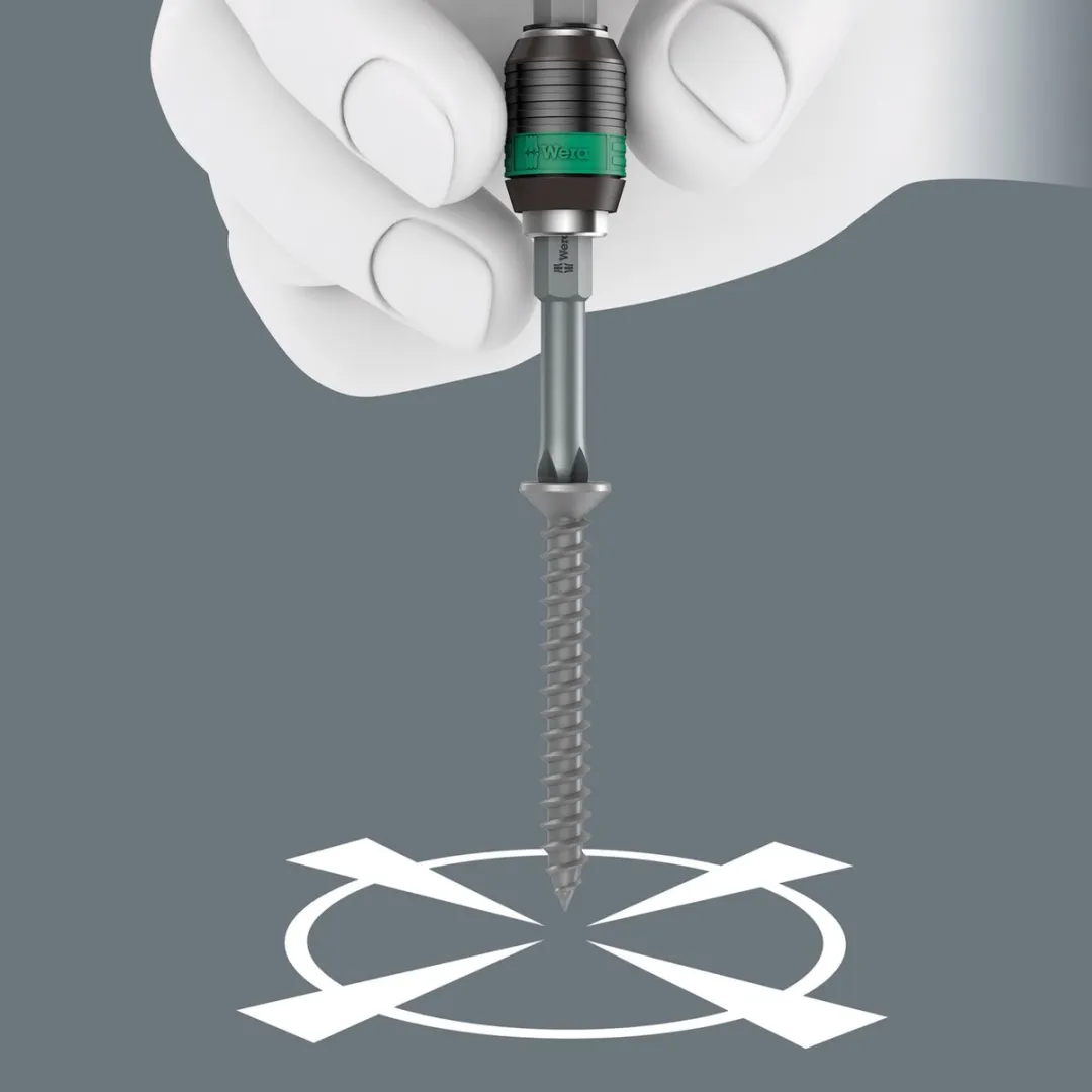Wera Kompakt 400 05057470001 Bitset 15-delig - 1/4" Hold-functie