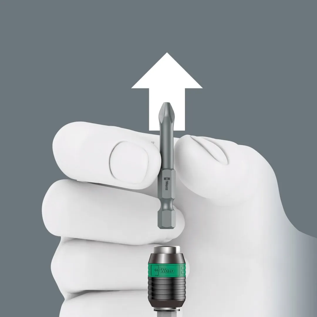 Wera Kompakt 400 05057470001 Bitset 15-delig - 1/4" Hold-functie