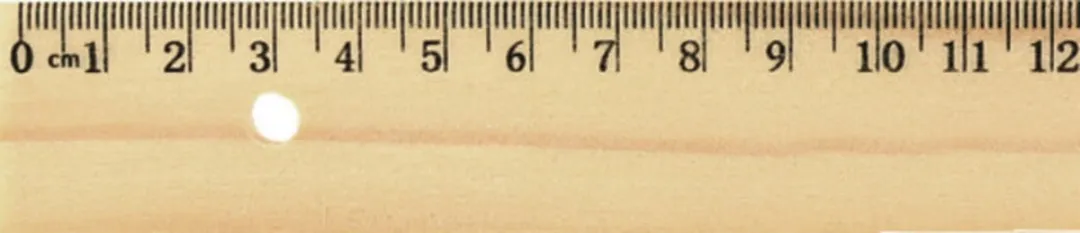 Westcott liniaal - 30cm - hout - zonder metaalinleg - AC-E10180-KA