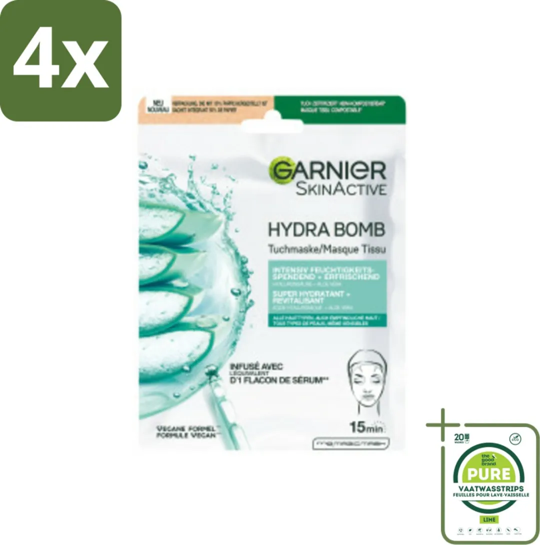 Garnier SkinActive Hydrabomb Tissue Masker