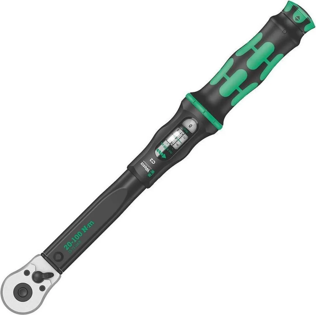 Wera Click-Torque C 2 05075621001 Draaimomentsleutel 20-100Nm - 1/2" Vierkant
