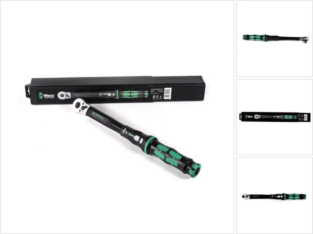 Wera Click-Torque C 2 05075621001 Draaimomentsleutel 20-100Nm - 1/2" Vierkant