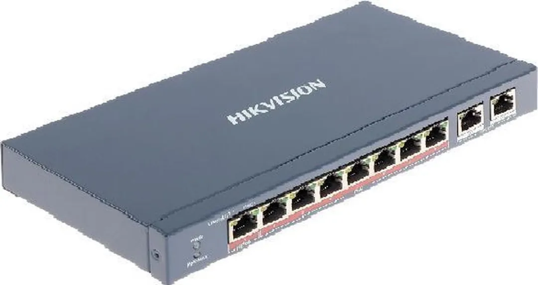 Hikvision DS-3E0310HP-E 10 Poorts Unmanaged POE Switch