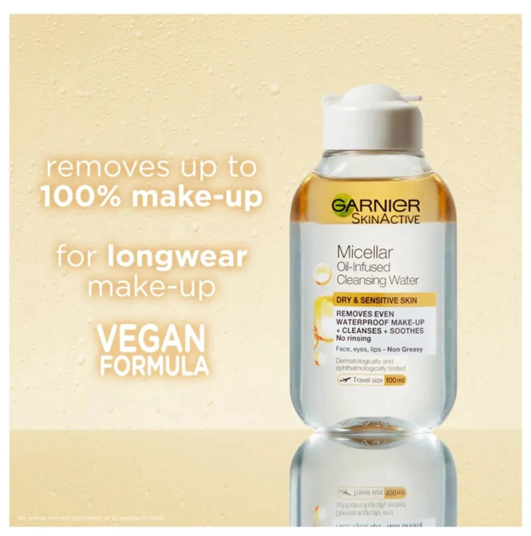 Garnier Micellair Reinigingswater Argan Olie 100ml - 4 Stuks