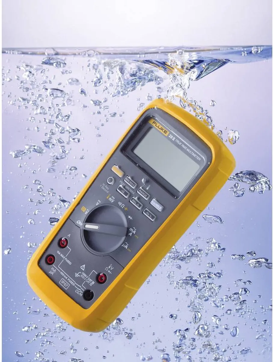 Fluke 28II/EUR Digitale Multimeter - IP67 - 20.000 Counts