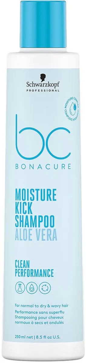 Schwarzkopf Bonacure Moisture Kick Shampoo 250ml