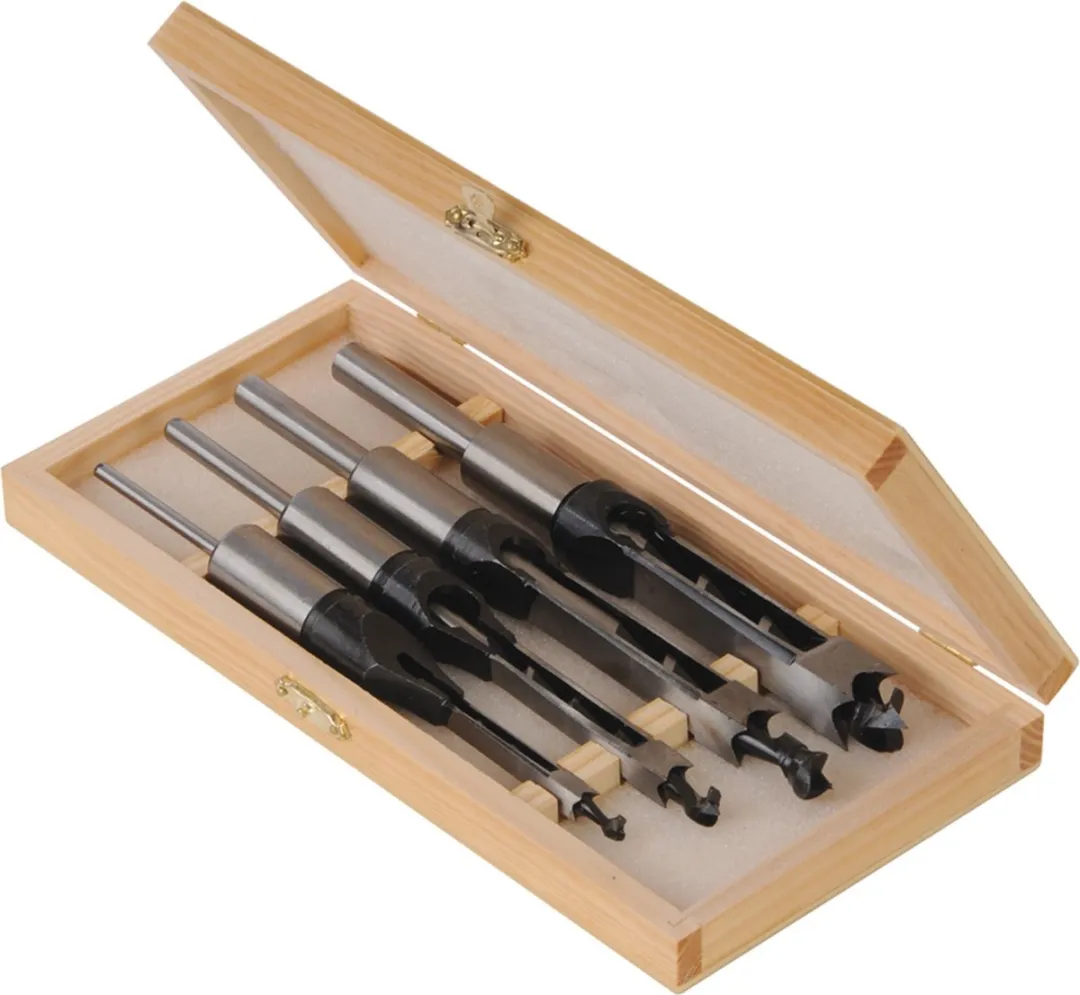 Silverline Vierkant Gatenboor Set 282394