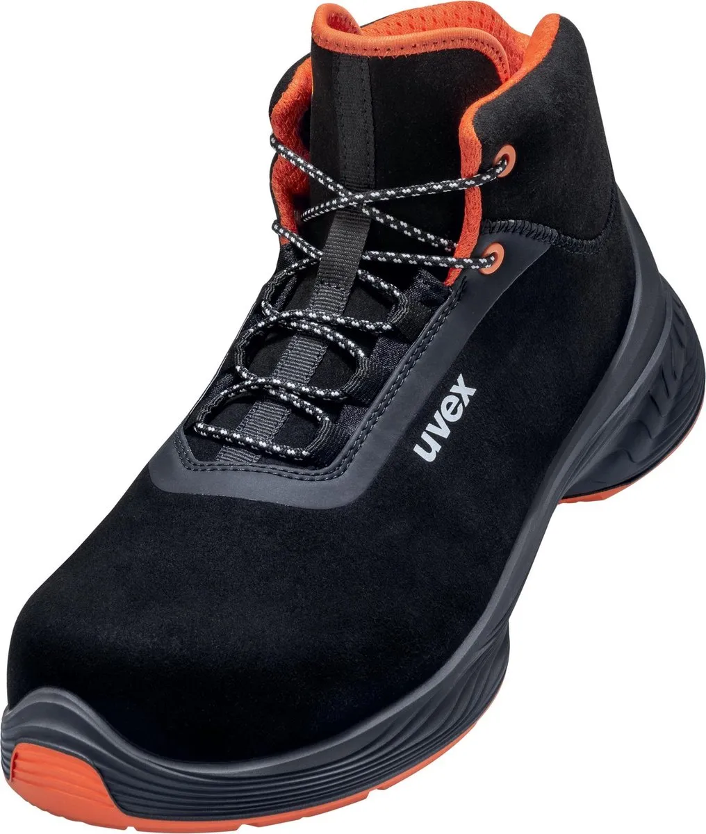 Uvex 1 G2 Stiefel S2 68509 - Maat 44 - Zwart