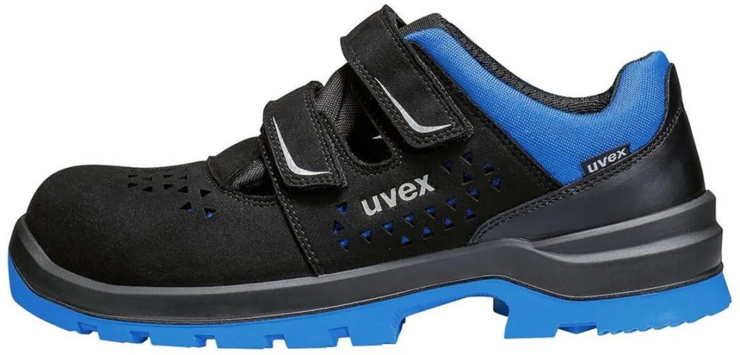 Uvex 2 Xenova 9553242 Veiligheidsandalen ESD S1P - 42 - Zwart/Blauw