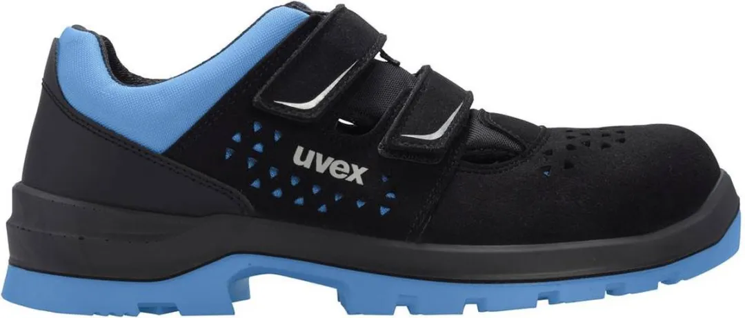 Uvex 2 Xenova 9553242 Veiligheidsandalen ESD S1P - 42 - Zwart/Blauw