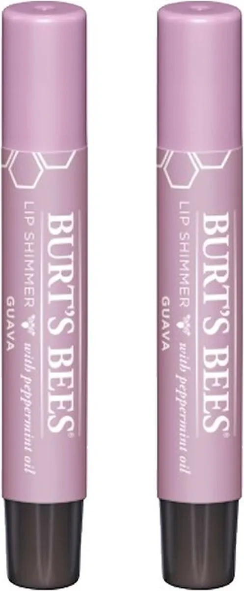 Burt's Bees Lip Shimmer Guava - 2x5.1g