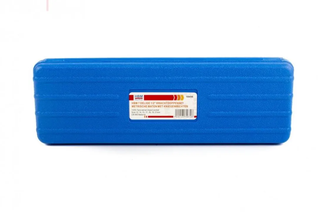 HBM 7-delige Dopsleutelset 1/2" - 13-24mm