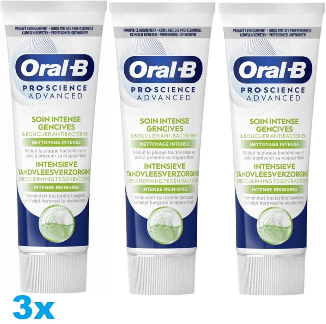 Oral-B Pro-Science Advanced Tandpasta Intense Reiniging 225ml