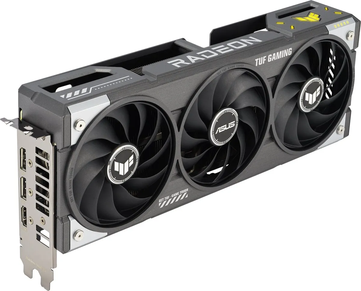 ASUS TUF Gaming Radeon RX 9060 XT OC Videokaart 16GB GDDR6 - Zwart - afbeelding 6 van 6