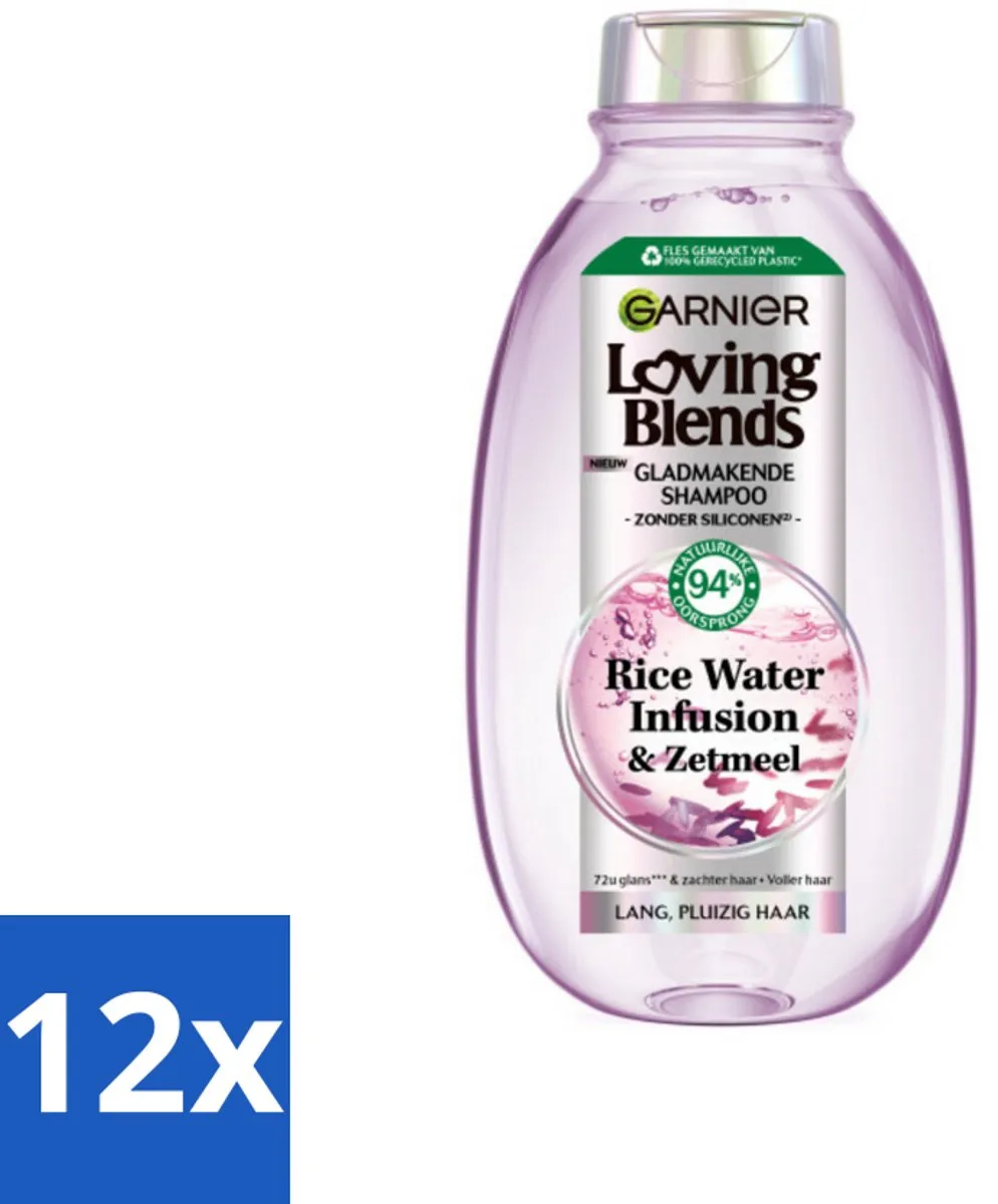 Garnier Loving Blends Rice Water Shampoo 300ml